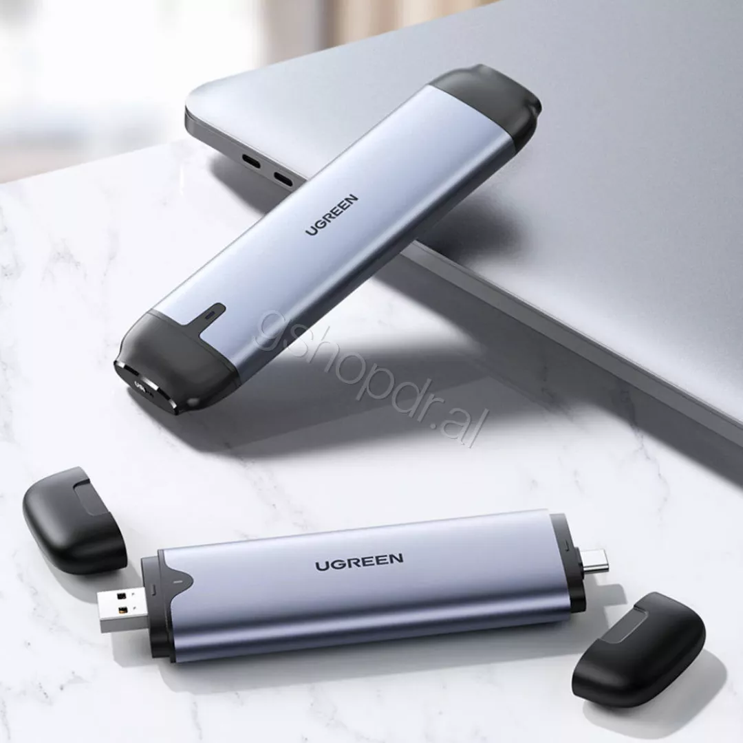 Ugreen CM353 Type-C + USB-A M.2 NVMe Hard Drive Enclosure (2) Ugreen CM353 Type-C + USB-A M.2 NVMe Hard Drive Enclosure Tirane