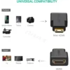 Ugreen Mini HDMI Male to HDMI Female Adapter 20101 Vlore