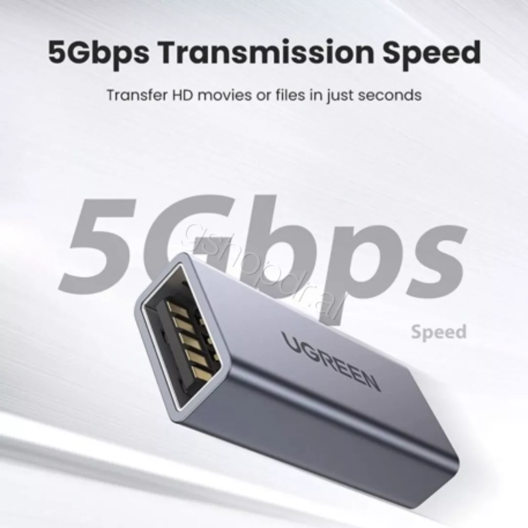Ugreen USB 3.0 Type A Female to Female Adapter US381 Cmimi Tirane