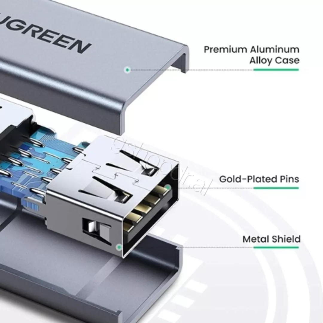 Ugreen USB 3.0 Type A Female to Female Adapter US381 cmimi Durres