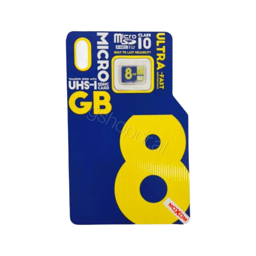 MEMORY CARD MOXOM 8GB MX-DK08 (1) Karte memorie Moxom 8GB MX-DK08 cmimi Durres