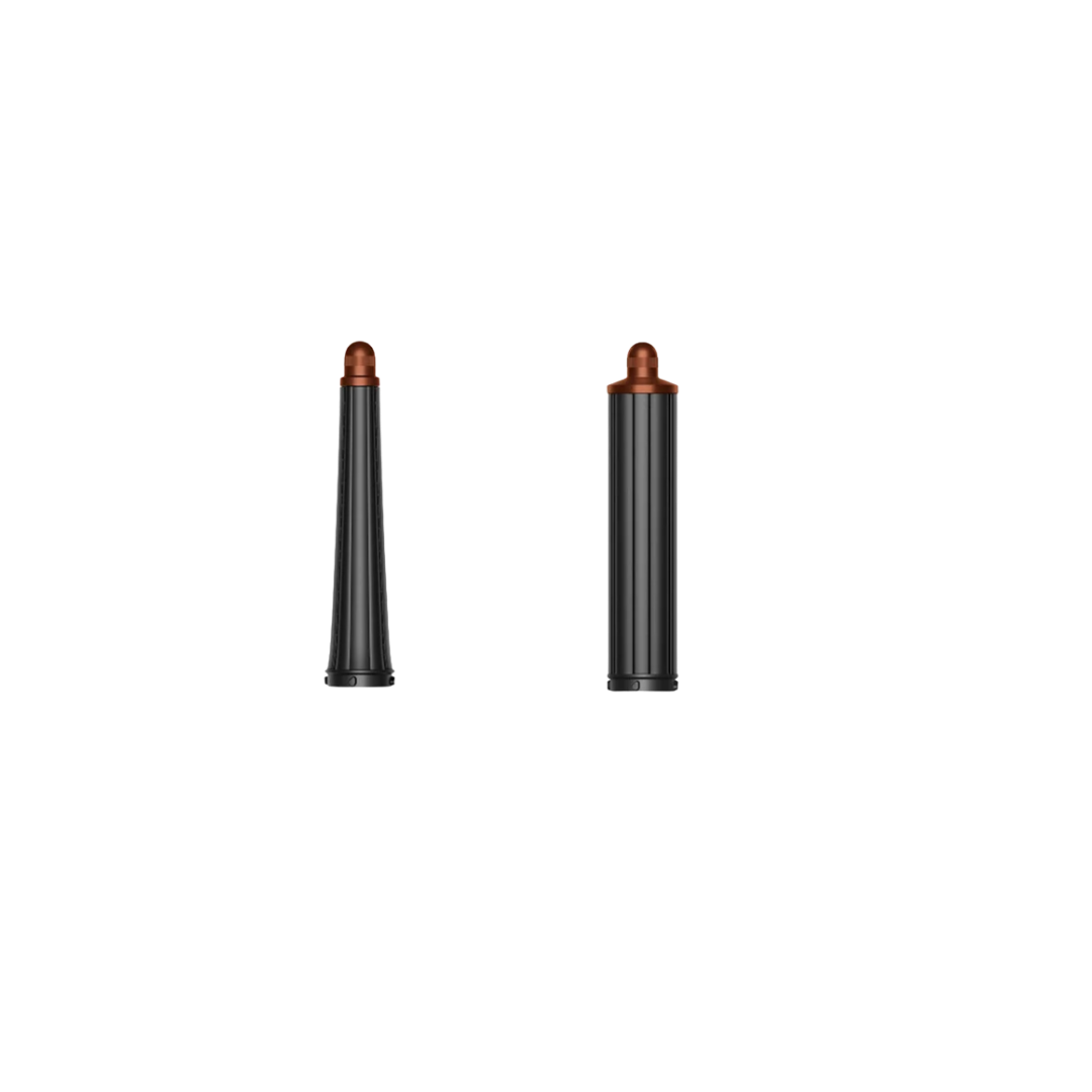 Conical Airwrap Barrel – kaçurrela të shtrënguara, Airwrap Barrel – kaçurrela dhe onde natyrale Fuçi konike Dyson Airwrap për krijimin e kaçurrelave më pranë rrënjës Fuçi Dyson Airwrap për kaçurrela dhe onde pa dëmtim nga nxehtësia