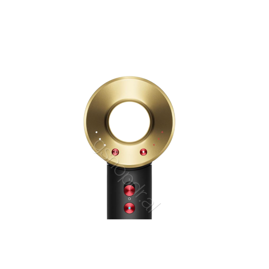 Trupi i Dyson Supersonic HD07 Onyx Gold me dizajn luksoz