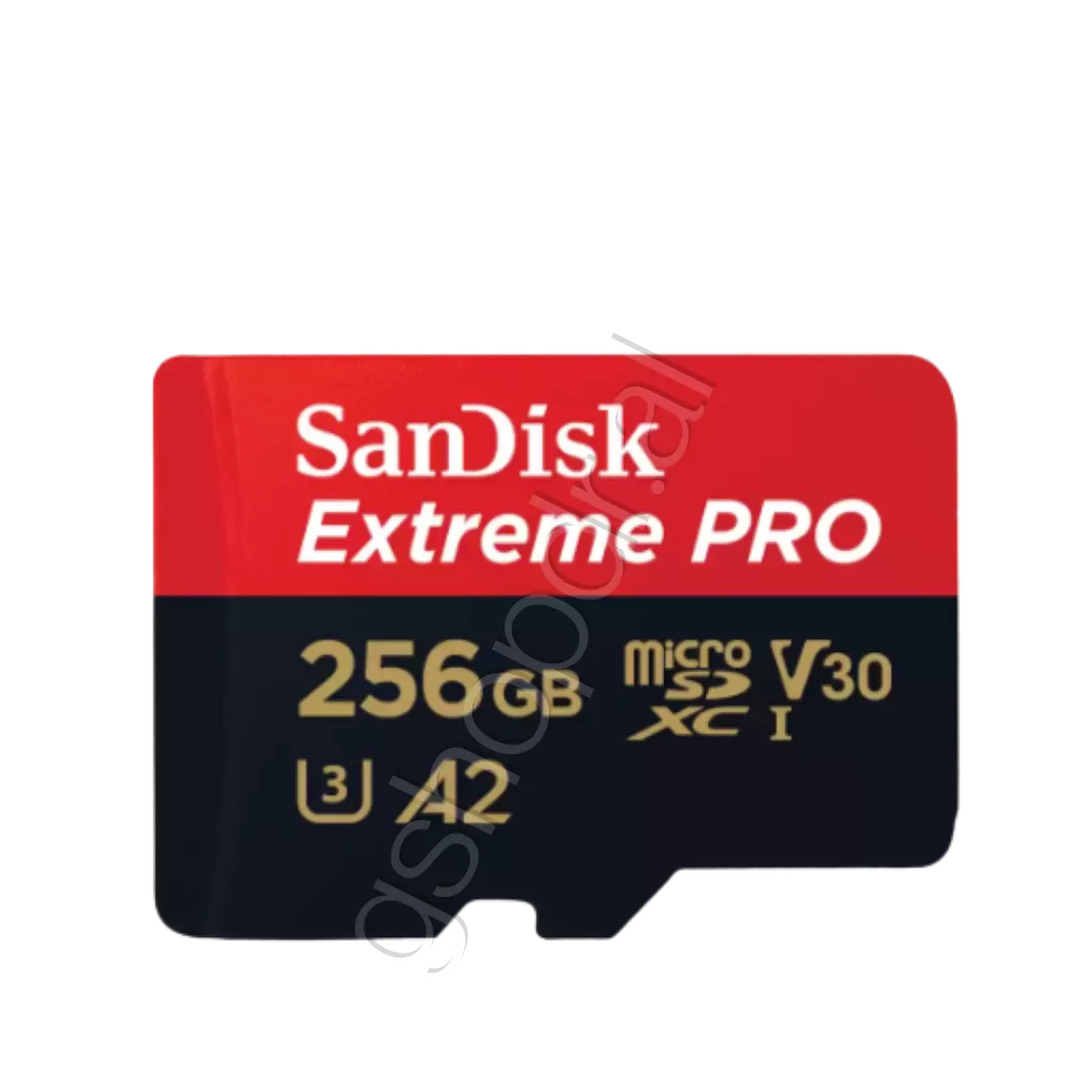 SanDisk Extreme PRO microSDXC 256GB kartë memorie për video 4K UHD