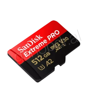 SanDisk Extreme PRO microSDXC 512GB pamje anësore e kartës së memories