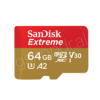 SanDisk Extreme microSDXC 64GB kartë memorie për video 4K UHD
